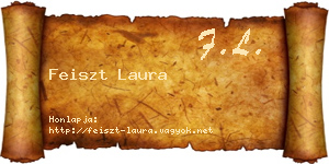 Feiszt Laura névjegykártya